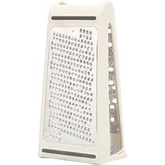 Cheese Grater, 2 Scales Double Sided Lemon Peel Chopper with Removable Container, ABS PS Material, Food Grater for Kitchen