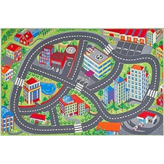 andiamo Rug Play Mat with Modern Design Easy Care and Durable Play Mat for Children 100 x 150 cm Multi