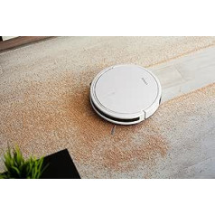 Linsar 2-in-1 Robot Vacuum Cleaner, Maximum 1500 Pa Suction Power, App Control, 100 Minutes Running Time, WLAN Optimised for Carpet, Pet Hair, Hard Floors, Robot Vacuum Cleaner with Charging Station,