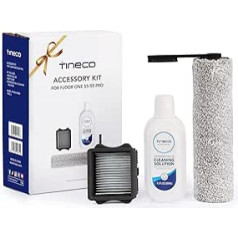 Tineco Wet and Dry Vacuum Cleaner Accessory Set for Floor One S5 & S5 Pro 2 (1 x HEPA + 1 x Brush Roller + 1 x Floor Cleaner)