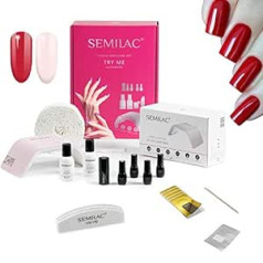 ‎Semilac Semilac UV Nail Polish Set Try Me 36 W Nail Lamp Nail Dryer