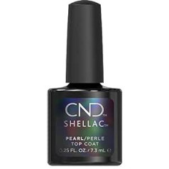 CND Shellac Top Coat Pearl Effect Nail Polish 7.3 ml