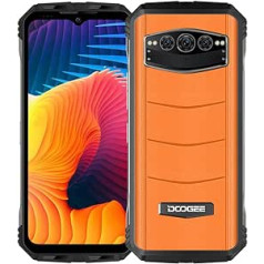 DOOGEE 5G Outdoor Smartphone without Contract V30, eSIM, Dimensity 900 Octa Core 8GB + 256GB, 6.58 Inch 120Hz FHD+, 108MP Triple AI Camera (20MP Night Vision), 10800mAh Battery, Android 12 IP68 Mobile