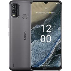 Nokia G11 Plus 6.5 Inch Android 12 Smartphone with HD+ Display, 90Hz Refresh Rate, 50MP Back/8MP Front Camera, 2 Years OS Upgrades, 512GB MicroSD Slot, 3 Years Monthly Security Updates, Grey