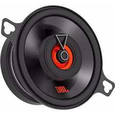 JBL Club 322F 2-Way Car Speaker Set by Harman Kardon - 75 Watt Pro Sound Car Speaker Boxes 87 mm, Black