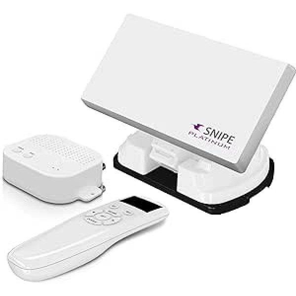 Selfsat Snipe Platinum - Single - with BT Remote Control and iOS/Android Control