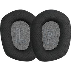 kwmobile 2 x Ear Pads Compatible with Logitech G733 Headphones - Velour Replacement Ear Pads Overear Headphones