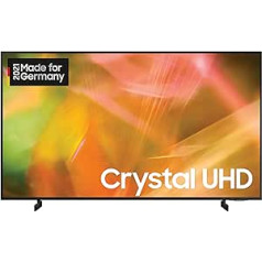 Samsung Crystal UHD 4K TV 50 Inch (GU50AU8079UXZG), HDR, AirSlim, Dynamic Crystal Colour [2021]