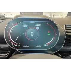 CDEFG Pack of 2 Instrument Panel Protective Film Compatible with Mini Cooper 2021 2022 2023 4H Scratch-Resistant GPS Transparent Screen Protector Car Film Accessories