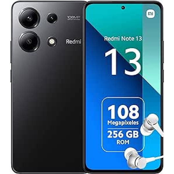 Xiaomi Redmi Note 13 8GB + 256GB Mobile Phone without Contract, Tarnish (German Version + 2 Year Warranty)