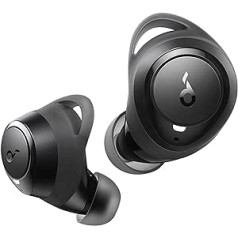 Soundcore Life A1 In Ear Bluetooth Kopfhörer, Wireless Earbuds mit Individuellem Sound, 35H Wiedergabe, Kabelloses Aufladen, USB-C Charging, IPX7 Wasserschutz, Tastensteuerung (Generalüberholt)