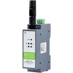 RS485 to WiFi/Ethernet (ETH) Converter Module, Rail-Mount Serial Server, Modbus/MQTT Gateway
