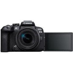 Canon EOS R10 Mirrorless Camera + RF-S 18-150 mm F4.5-6.3 is STM Lens (Hybrid Camera, DSLR Upgrade, 15 B/s, 4K Videos, Dual Pixel CMOS AF II Focus System, WiFi) Black