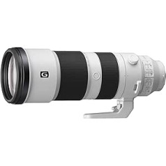 Sony SEL-200600G G Super Telephoto Zoom Lens (200-600 mm, F5.6-6.3, Full Format, Suitable for A9, A7, A6000, A5100, A5000 and Nex Series, E-Mount) White