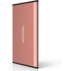 External hard drive, portable, 160 GB, 2.5”, USB 3.0, backup HDD, portable for TV, PC, Mac, MacBook, Chromebook, Wii U, laptop, desktop, Windows (160 GB, grey).