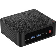 Beelink SER5 Max Mini PC, AMD Ryzen 7 5800H (8C/16T, up to 4.4Hz), Mini Computer 16G DDR4 RAM/500G M.2 2280 PCIe3.0 SSD, 4K Triple Screen Display/WiFi 6/BT5.2