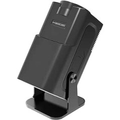 Magcubic HY320 Mini Portable Projector, 4K FHD 1080P Smart Projector, 10000 Lumens with WiFi 6, BT 5.0, 180 Degree Rotation, Automatic Keystone Correction, Integrated Android 11.0, Black