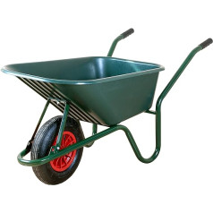 ALTRAD LIMEX Wheelbarrow Construction Wheelbarrow 100L Polypropylene Trough Green