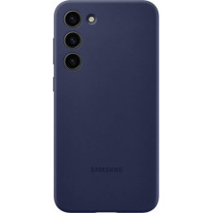 Samsung Galaxy S23+ silikona vāciņš, tumši zils