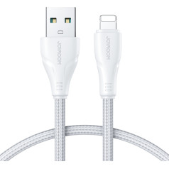iPhone Surpass Series USB — Lightning 2.4 kabelis 1,2 m balts