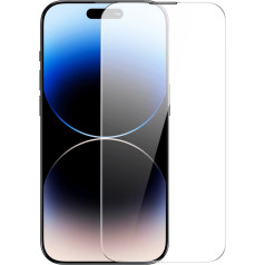 Rūdīts stikls iPhone 14 Pro Max ar skaļruņu vāciņu 0.4mm SET