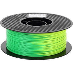 Temperature Colour Changing PLA Green to Yellow PLA Filament 1.75 mm 1 kg 3D Printer Filament Pen Print Change PLA Materials Colour Changing Filament with Temperature CC3D Heat Change Colour PLA Green