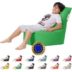 Xoft Living Bean Bag with Backrest, Outdoor and Indoor Non-Toxic Filling, S-50 x 50 x 70 cm, Bean Bags with Backrest, Bean Bag, Reclining Bag, Seat Cushion with Filling, Seat Bag for Children,