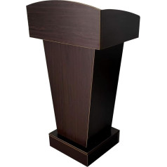 Podium Presentation Lectern Stand Lecterns Podiums Podium Speaking Taiwan Ceremonial Lectern Desk, Reception Customer Desk for Church School Lectern/Brown / 40x60x108cm (Brown 40x60x108cm)