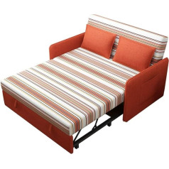 Akosol Schlafsofa, klappbares Gästebett für kleine Zimmerwohnung, klappbares Teleskop-Schlafsofa mit doppeltem Verwendungszweck, leicht aufzubauende Couch, ausziehbares Couchbett-Sofa für Kinder