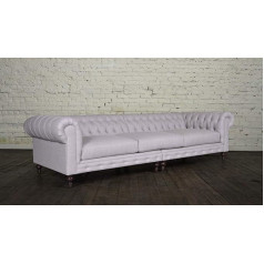 Jvmoebel Chesterfield Sofa Couch Cushion Set 5 Seater Big Sofas Couchen Five Seater