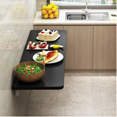 wandklapptisch klapptisch Wand wandtisch klappbar, Schwimmender, an der Wand montierter Klapptisch, Multifunktions-Computertisch, Werkbank, Esstisch, für die Wäscherei im Büro, zu Hause, in