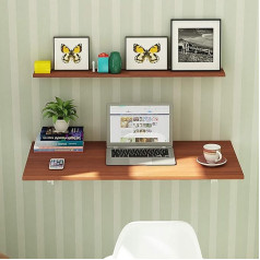 SLEEVE Klapptisch, Klappbarer Wandschreibtisch, an der Wand hängender Drop-Leaf-Tisch, Faltbarer schwimmender Schreibtisch, PC-Laptop-Tisch, platzsparend