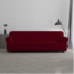 Italian Bed Linen Più Bello Sofa Cover Bordeaux 4 Seats
