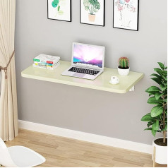 Wall Mounted Workbench, Wall Hanging, Folding Wooden Table, Small Folding Kitchen Table, Heavy Duty Folding Dining Table, Computer Desk