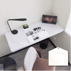 wandklapptisch klapptisch Wand wandtisch klappbar, Schwebender Wandtisch, klappbarer Esstisch, Computertisch aus Holz, Werkbank, mit Schraubendreher, Wasserwaage, Expansionsschraube, für Zuh
