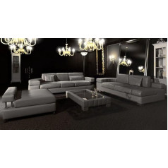 Bullhoff By Giovanni Capellini Nürnberg Sofa Couch Leather White U Shape or L Shape