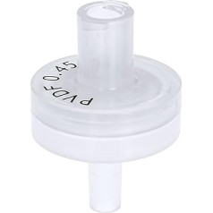 GVS Filter Technology, Syringe Filter, ABLUO, 13 mm, PVDF Membrane, 0.45 µm, PP Housing, 100/pk