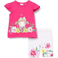 Chicco Baby Girls' Copletino T-Shirt + Shorts Duvet