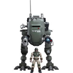 HiPlay JoyToy Warhammer 40K Collectible Figure: Astra Militarum Cadian Armoured Sentinel 1:18 Scale Action Figures JT8940