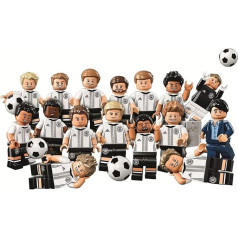 Lego 61025 with 71014 Mini Figures Display 60 Collectible Figures Football DFB Unopened