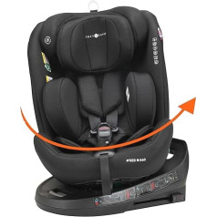 Cozy N Safe Apollo EST-06 i-Size 40-150 cm Approx. Birth to 12 Years Group 0+/1/2/3 360° Pivoting Child Seat Isofix (ANYX)