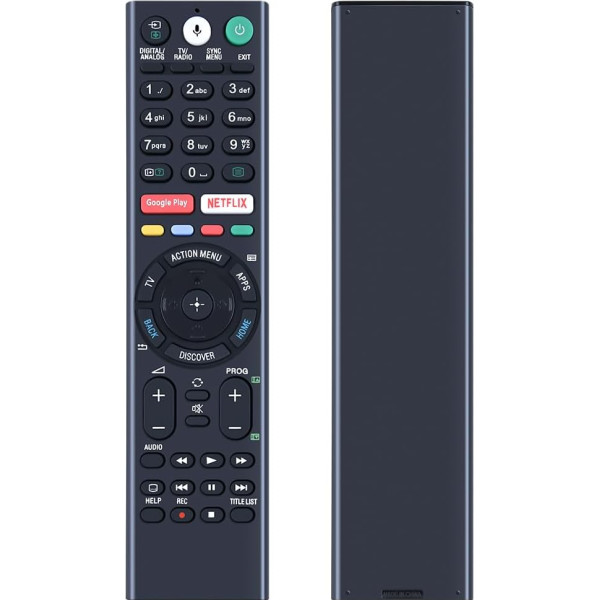 GOUYESHO RMF-TX300E/200E Voice Remote Control for Sony Bravia TV KD-43XE8005 KD-55XE8505KD-55XD8505 KD-55XD8577 KD-55XD8599KD-55XE9005 KD-75XE94005 KD-5 KD-55XD8005 KD-55XD8005