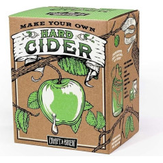 Craft A Brew Cider Kit; Beer Brewing Kit; Make Your Own Handmade Beer; Complete Equipment and Accessories; Starter Home Brewing Kit; 1 Gallon