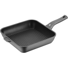 WMF grill pan coated 28 x 28 cm PermaDur Premium Made in Germany plastic handle with flame retardants cast aluminium PermaDur suitable for induction hand wash