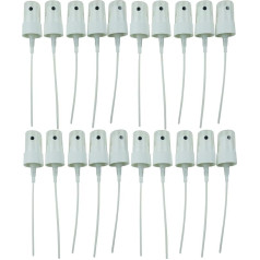 mikken 20 x Spray Attachment GL18 for Apothecary Bottles 5-100 ml, BPA Free