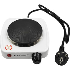 Aomex Electric Cooker 500W Electric Hob for Portable Cooking 1 Plate Cast Iron (Single Plate - 500W)