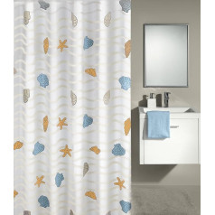 Kleine Wolke New Beach 4959148305 Shower Curtain 180 x 200 cm Multi-Coloured