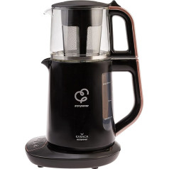 Karaca Çaysever Talking Teapot and Kettle 1700 W Rose Gold - Traditional Tea Preparation Meets Modern Technology