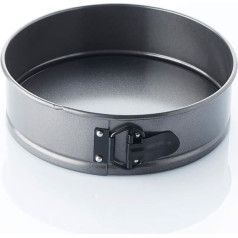 A'Domo Point-Virgule Springform Cake Tin Round with Non-Stick Coating, Baking Accessories Made of Carbon Steel, Diameter 23 cm