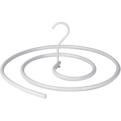 TOPINCN Spiral Clothes Airer, Round Spiral Quilt Hanger Innovative Rotating Quilt Clothes Airer Home Balcony Quilt Drying Tool